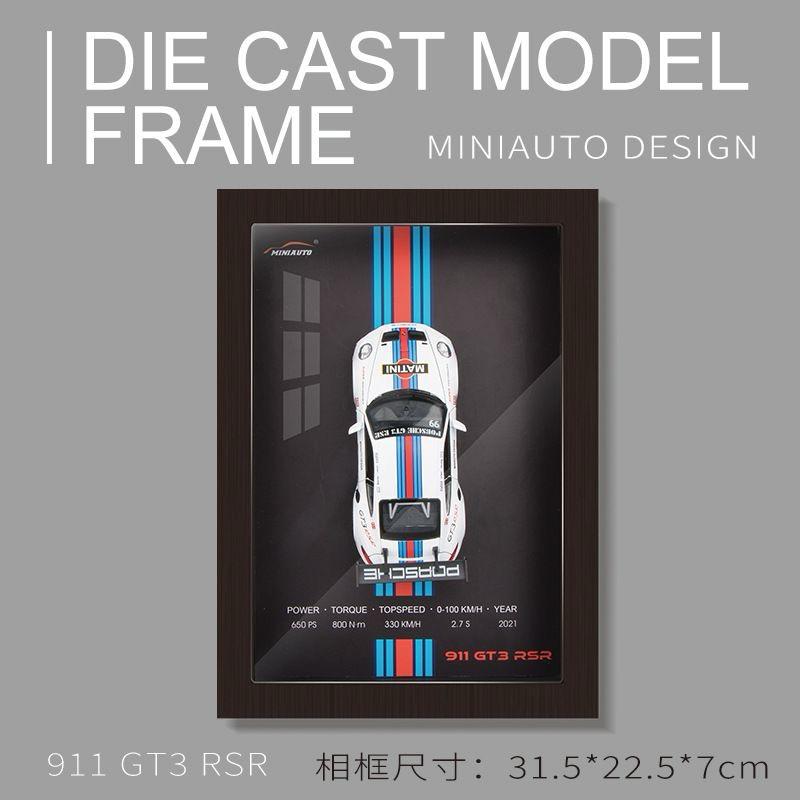Porsche 911 GT3 RSR – Premium 3D Car Frame Collectible