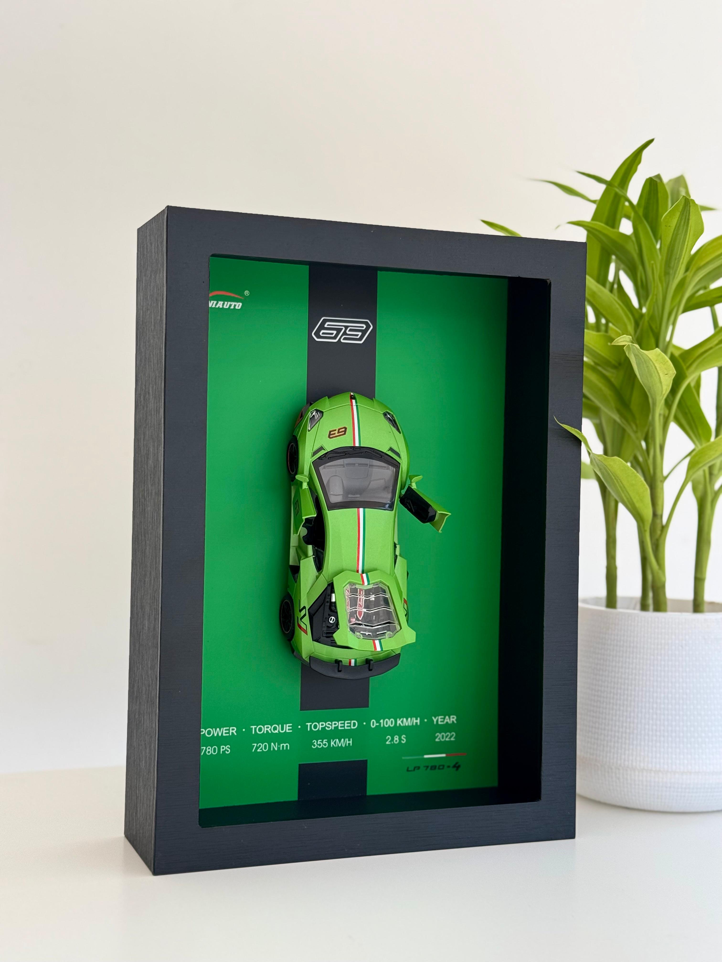Lamborghini Aventador – 3D Wall Frame Model