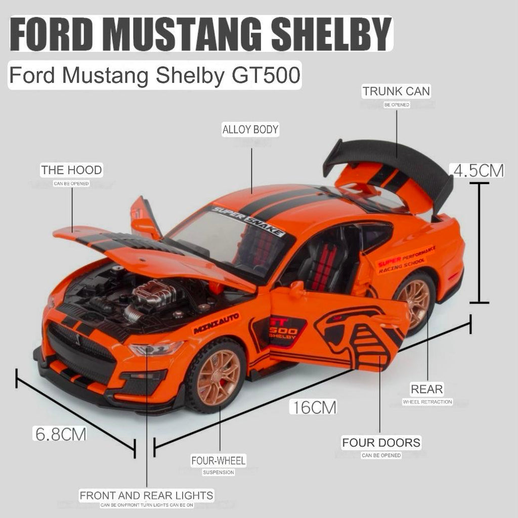 Mustang Shelby GT500 – 3D Car Frame