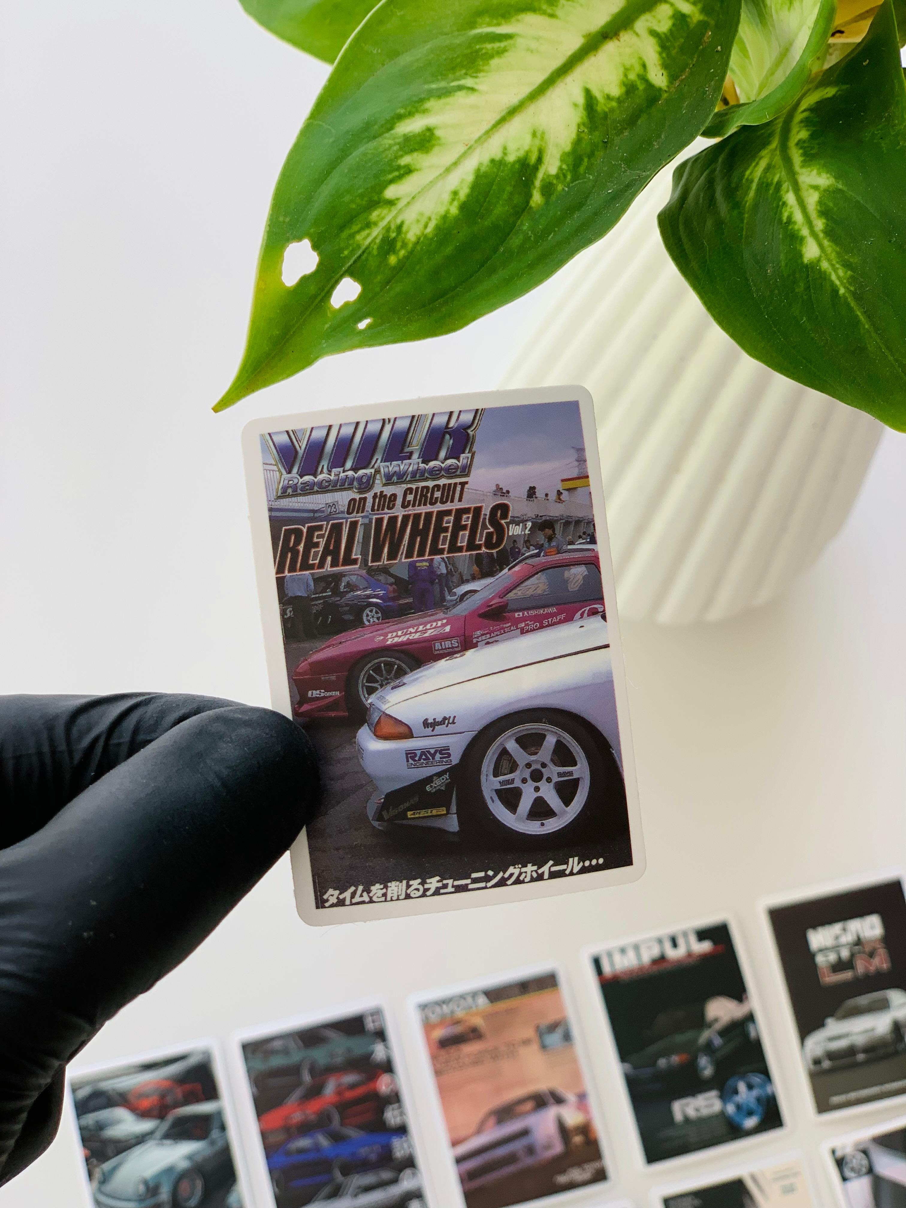 JDM Legends – Premium Car Sticker Set(Pack of 10,20,30,50)