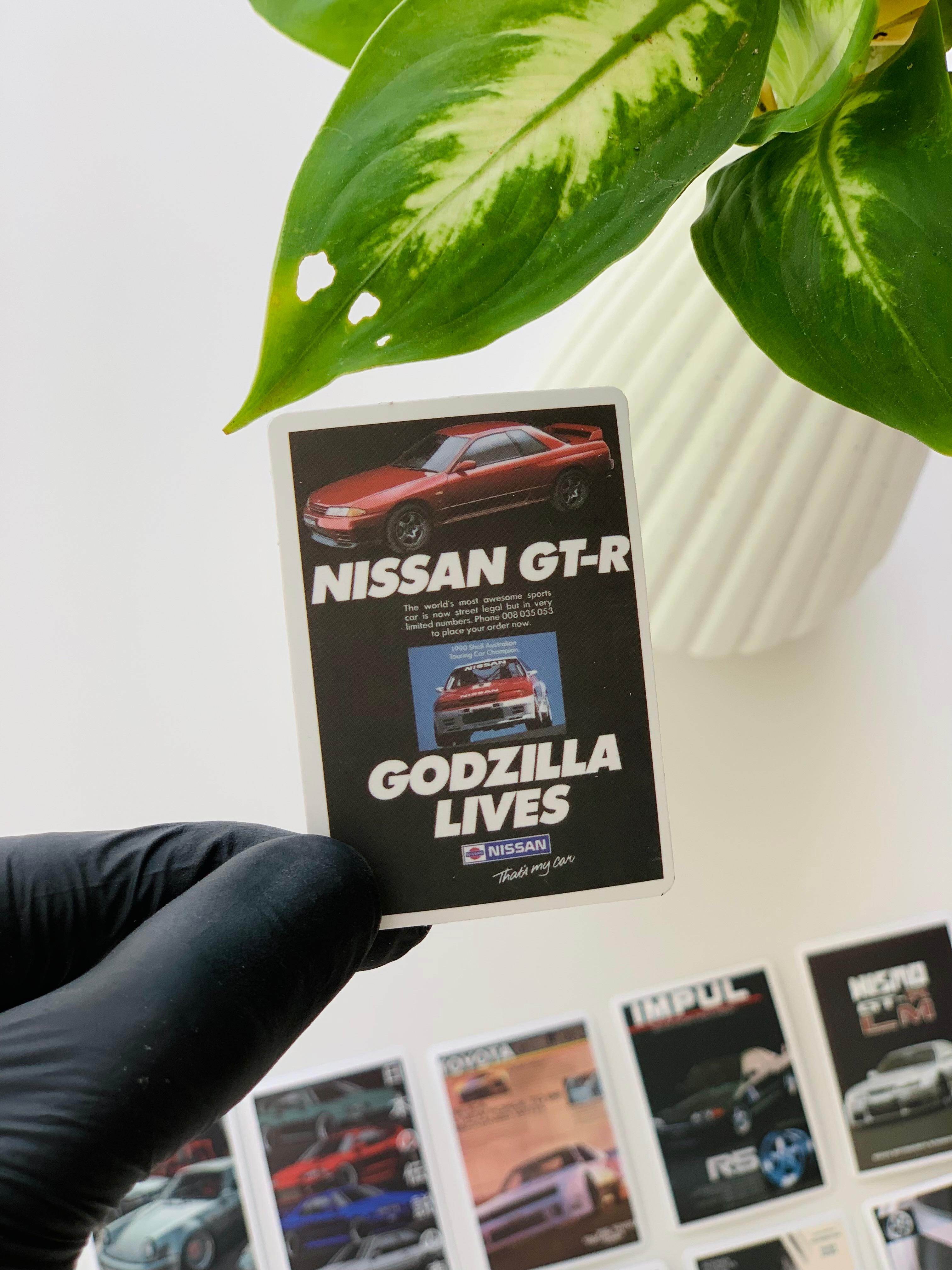 JDM Legends – Premium Car Sticker Set(Pack of 10,20,30,50)