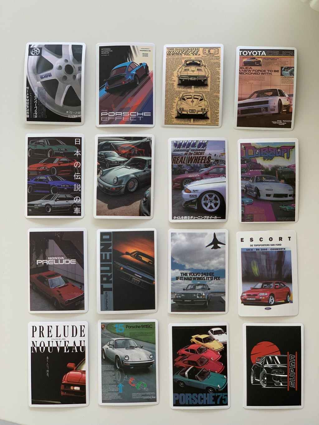 JDM Legends – Premium Car Sticker Set(Pack of 10,20,30,50)
