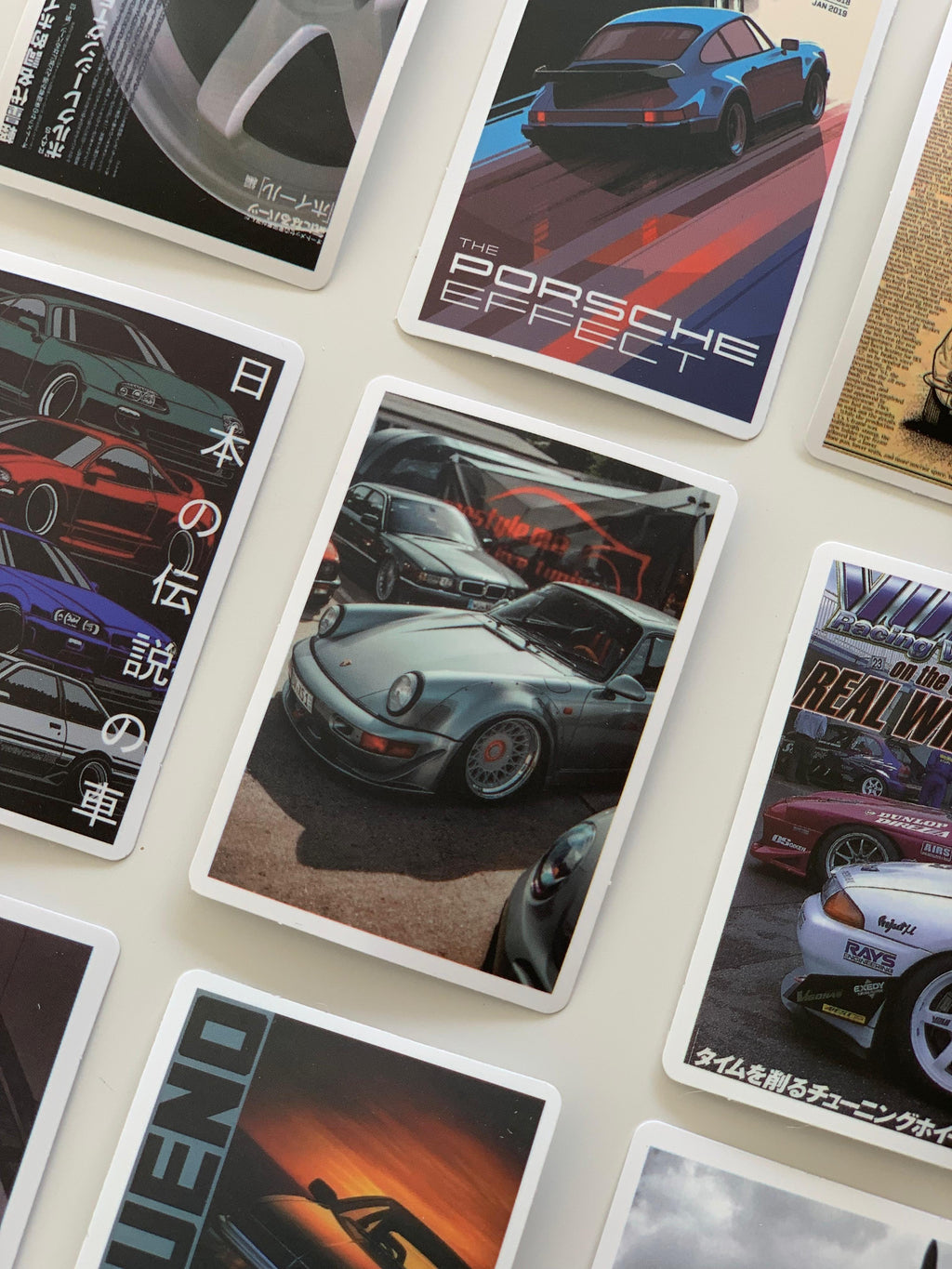 JDM Legends – Premium Car Sticker Set(Pack of 10,20,30,50)