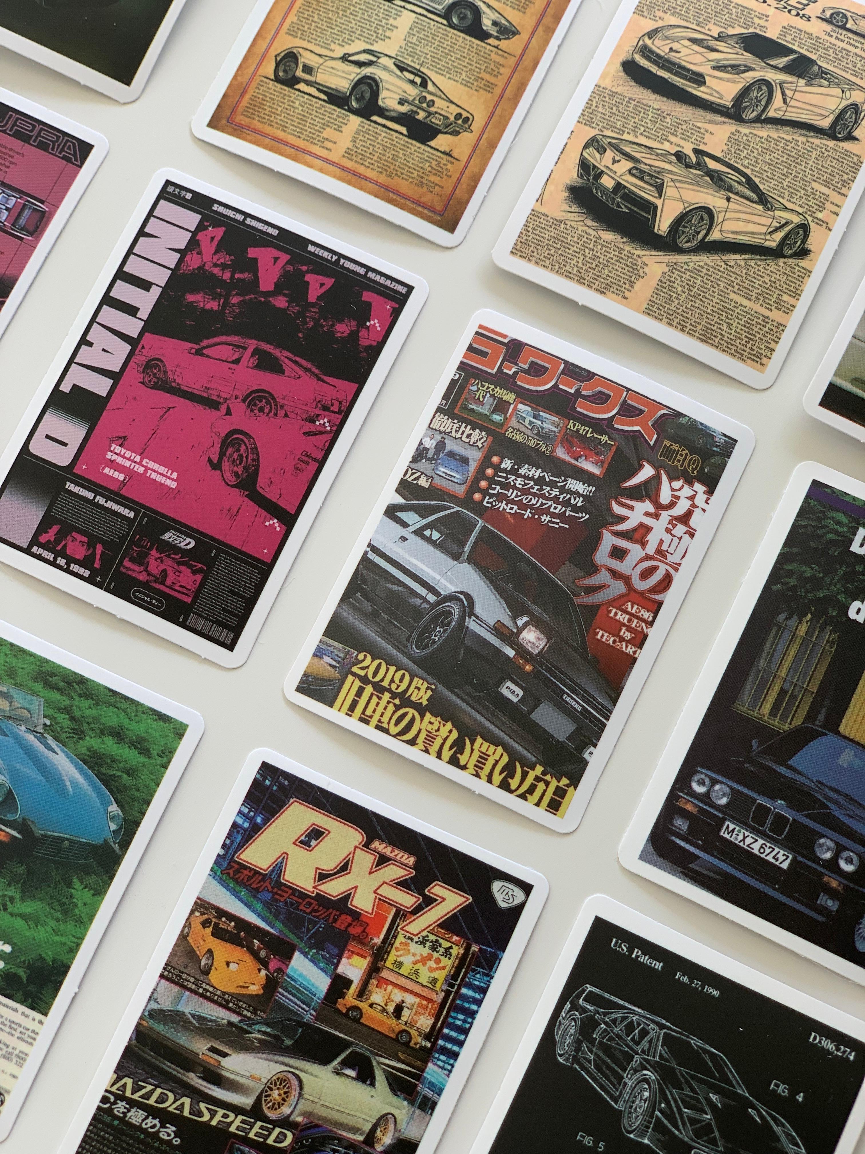 JDM Legends – Premium Car Sticker Set