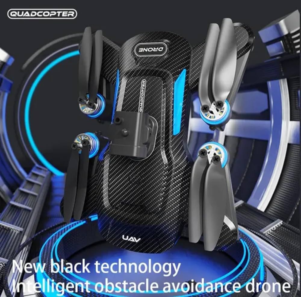 Compact 4K Camera Drone – 360° Obstacle Avoidance & Gesture Control