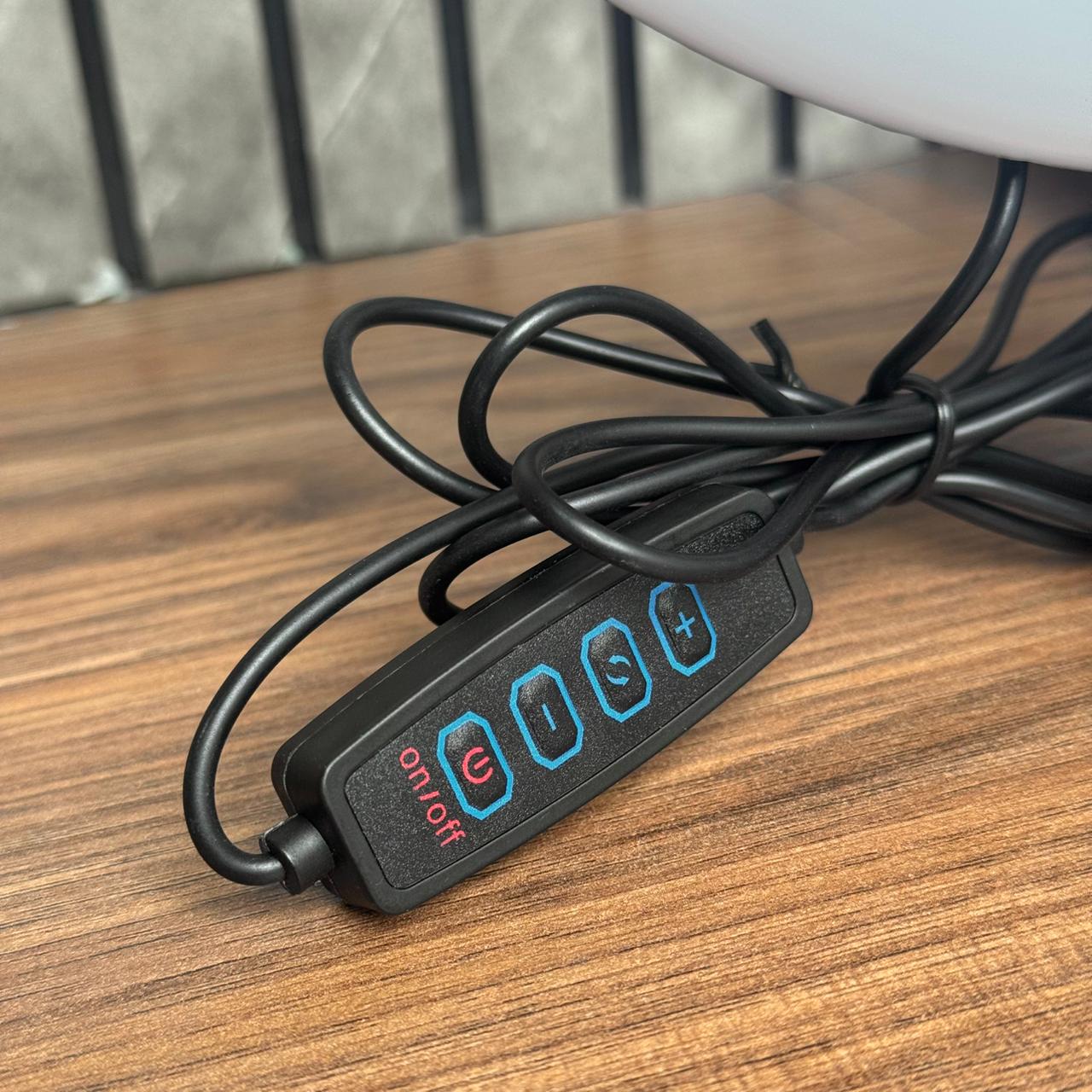 LED Ring Light (10-Inch) with Phone Holder