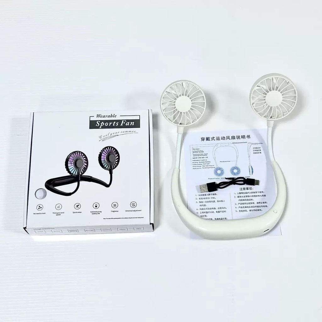 Portable Neck Fan | High Quality, 3 Speeds