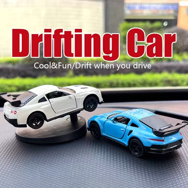 Dashboard Drifting Car – White Nissan GTR Sports Edition | Drift Motion Base